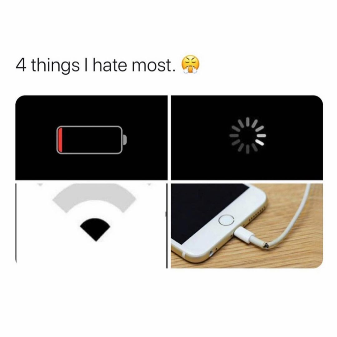 4 things I hate most.
