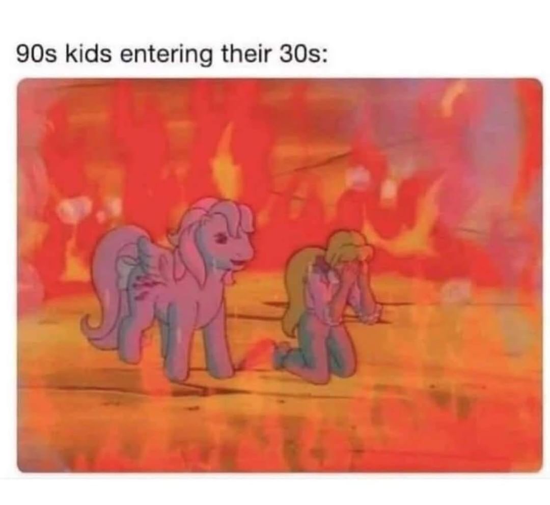 90s kids entering their 30s: