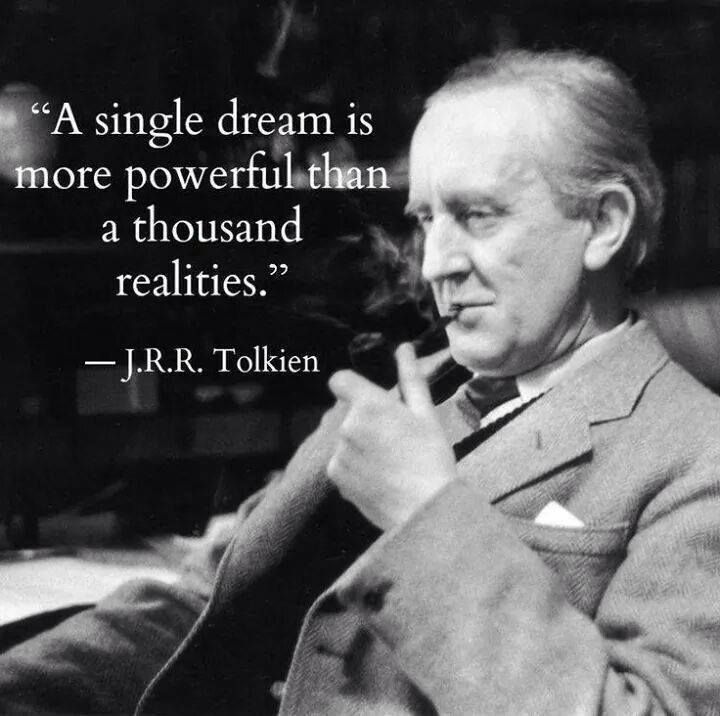 A single dream is more a thousand realities. - Phrases