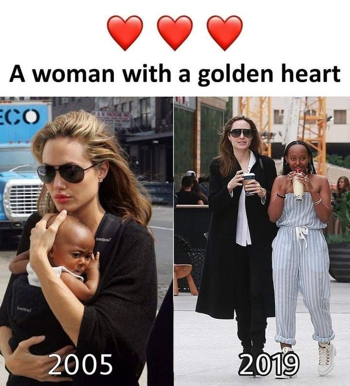 A woman with a golden heart. 2005. 2019.