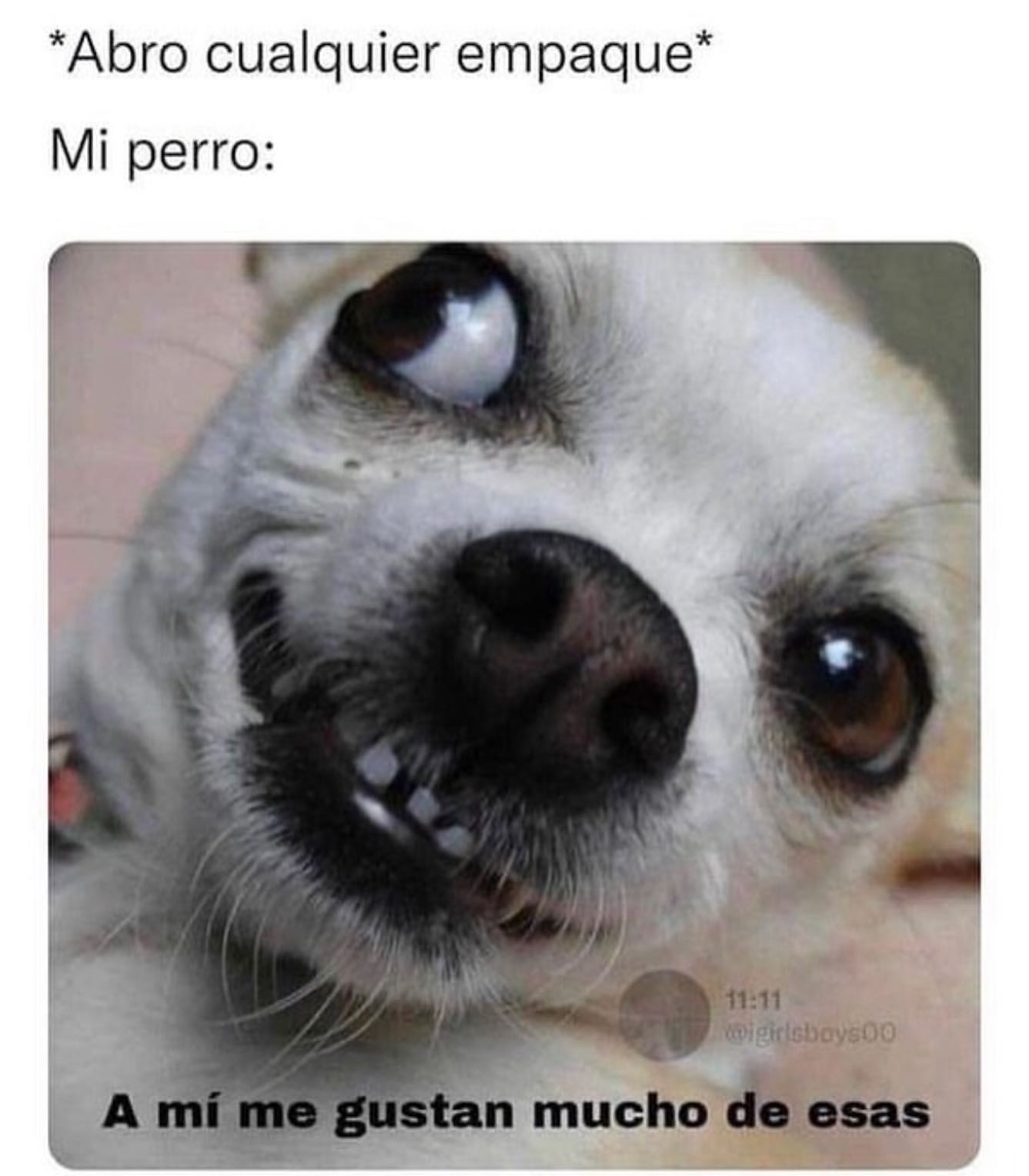 Ami me gustan mucho de esas meme