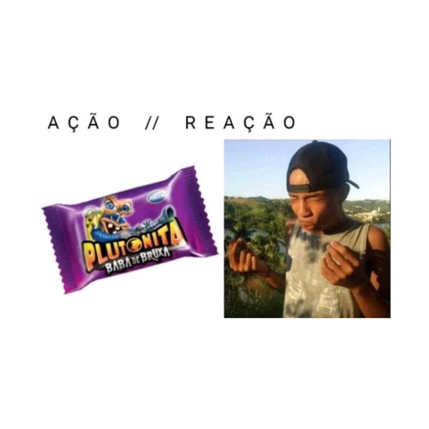 Ação. // Reação.