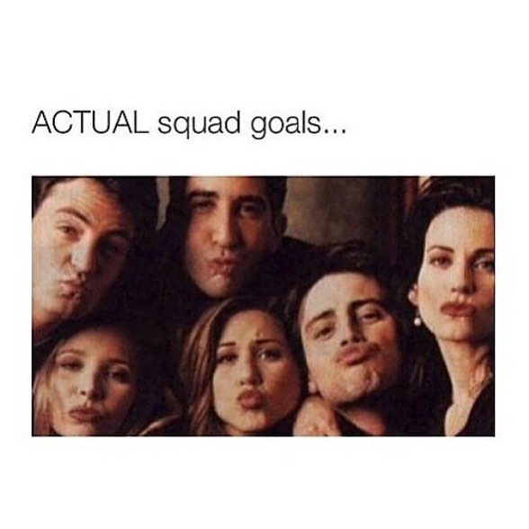 Actual squad goals...