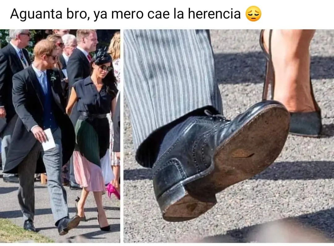 Aguanta bro, ya mero cae la herencia.