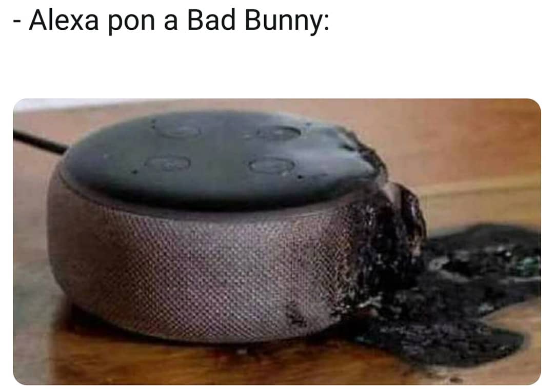Alexa pon a Bad Bunny: