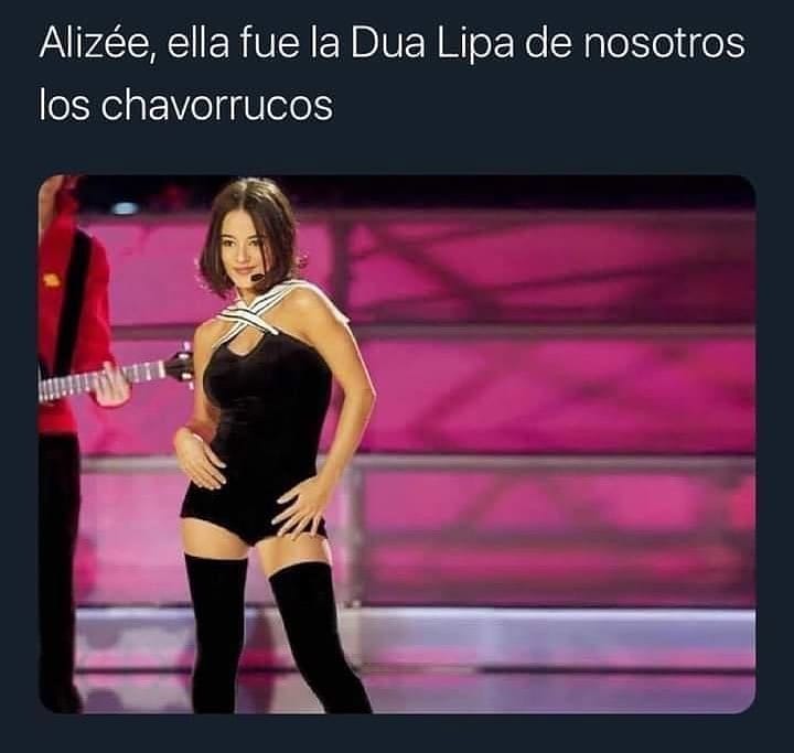 Alizée, ella fue la Dua Lipa de nosotros los chavorrucos.