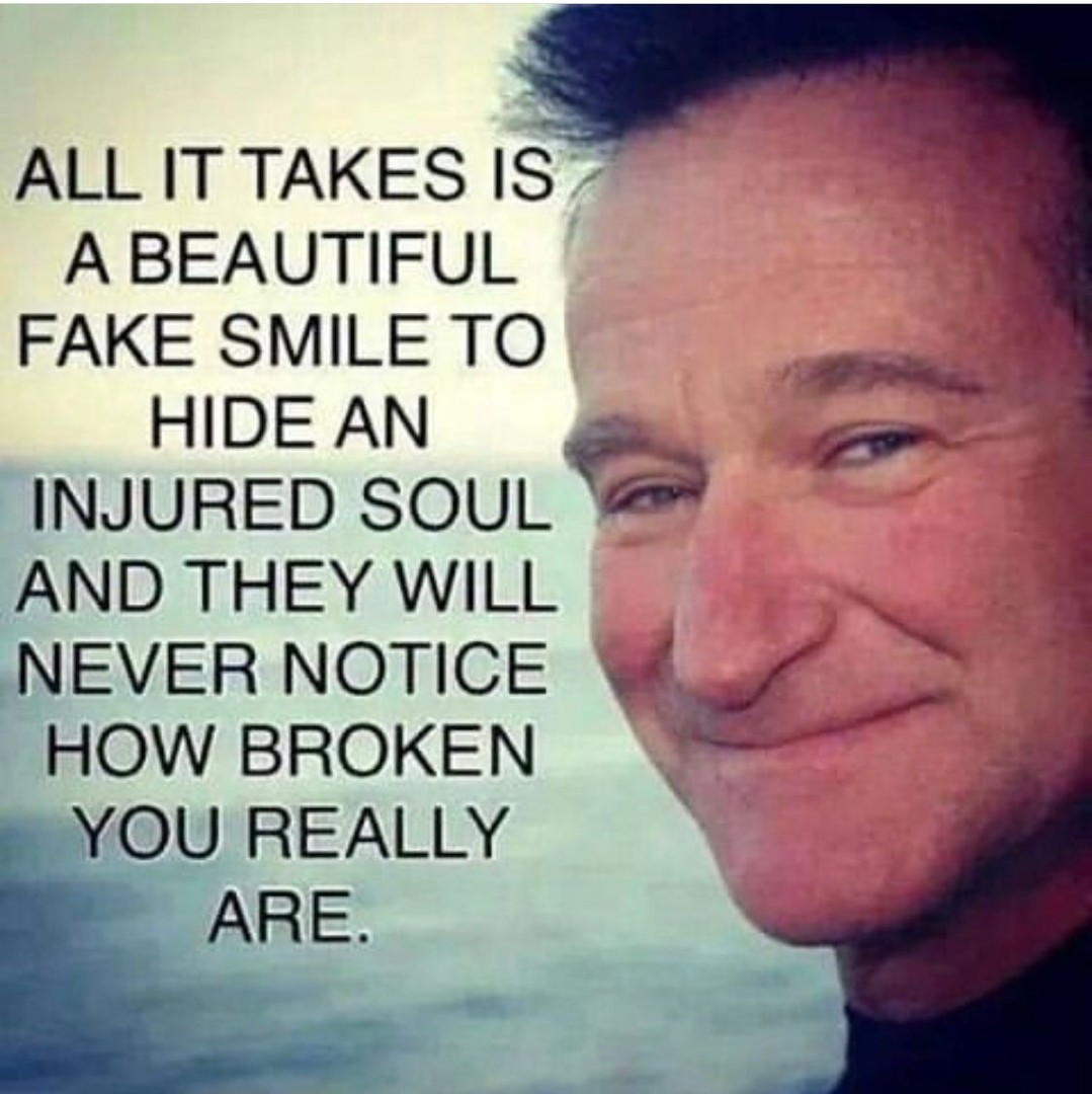 All it takes is a beautiful fake smile to hide an soul and they will never notice how broken you really are.