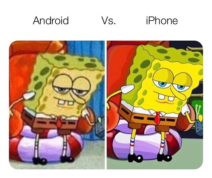 Android. Vs. iPhone. - Funny
