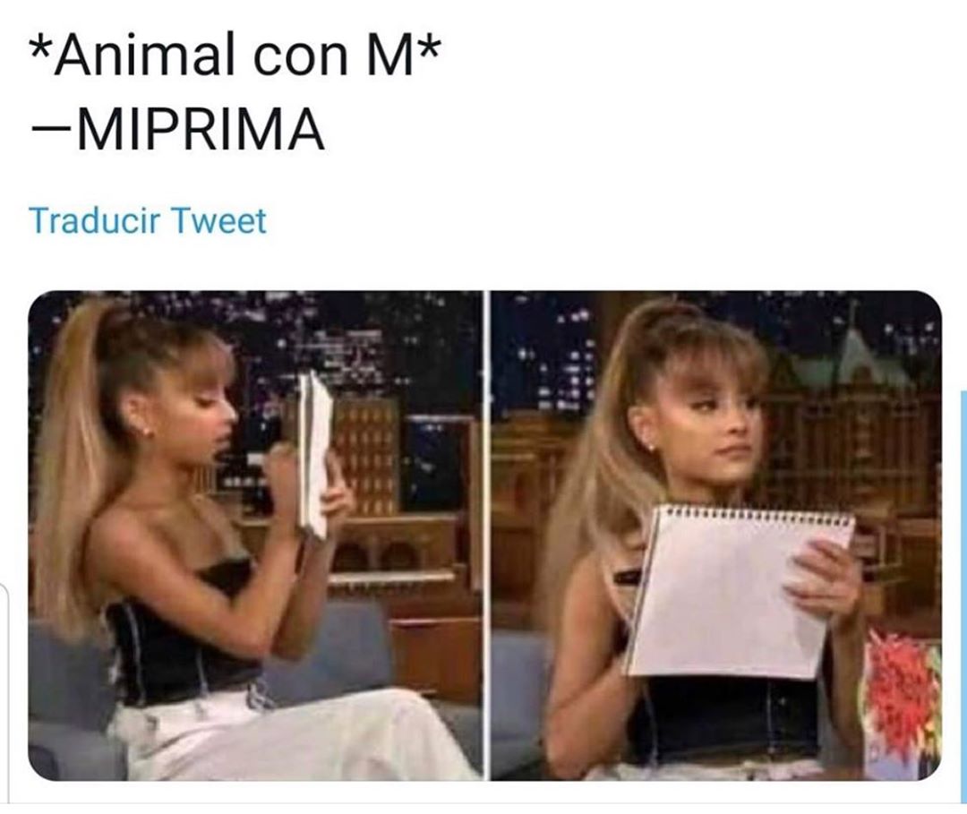 *Animal con M*  Miprima.