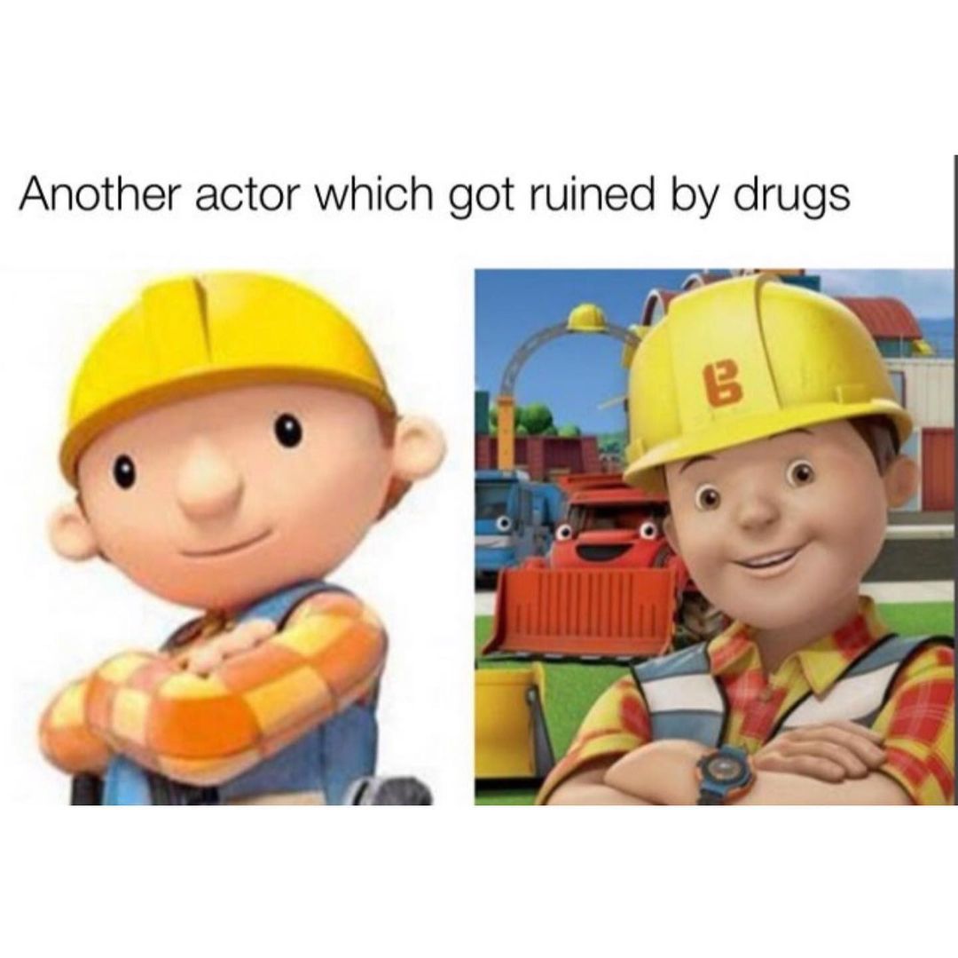 Another actor which got ruined by drugs. - Funny