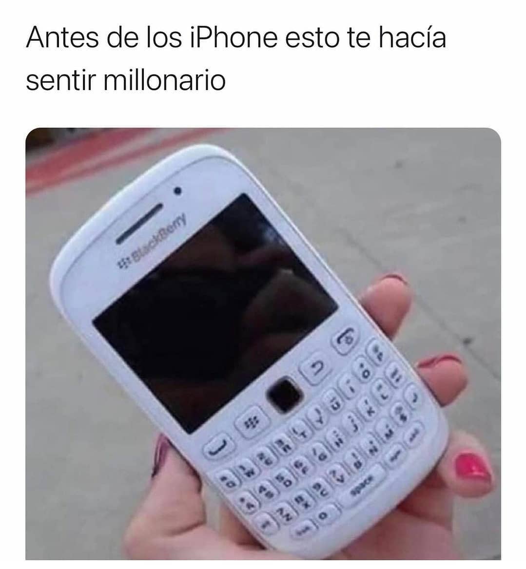 Antes de los Iphone esto te hacía sentir millonario.