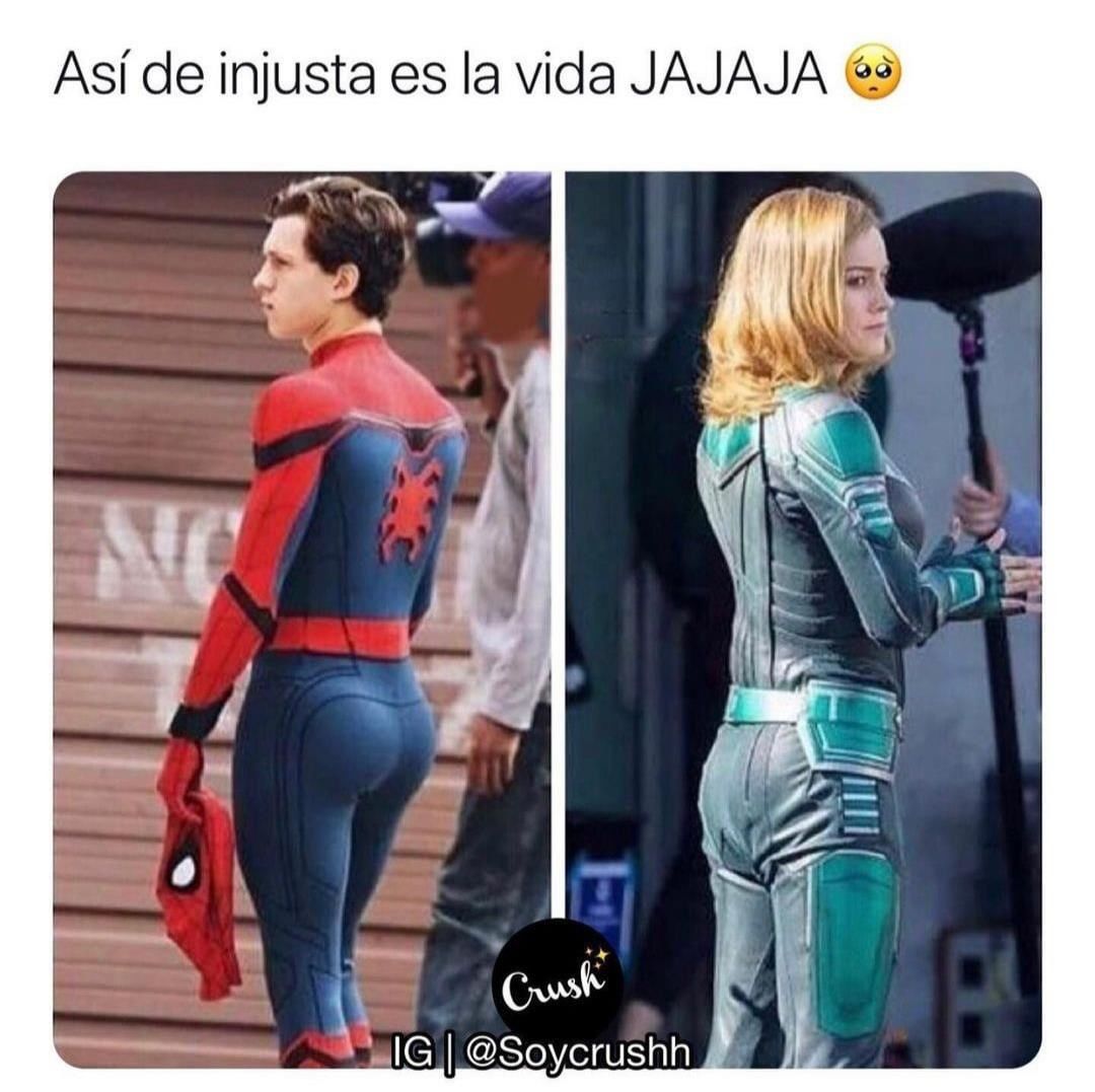 Así de injusta es la vida jajaja.