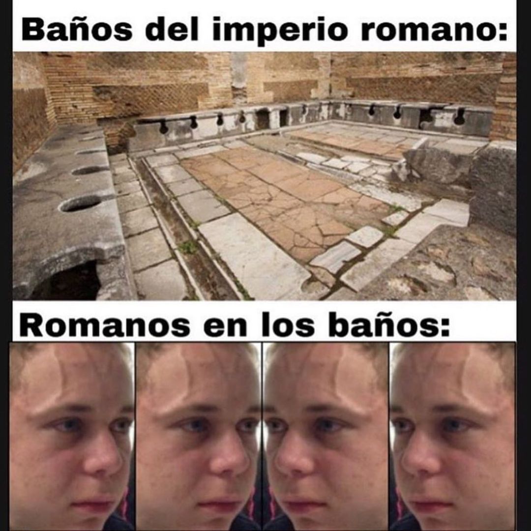 Baños del imperio romano: Romanos en los baños: