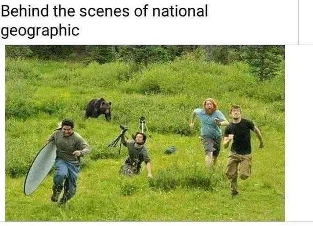 Behind the scenes of national geographic.