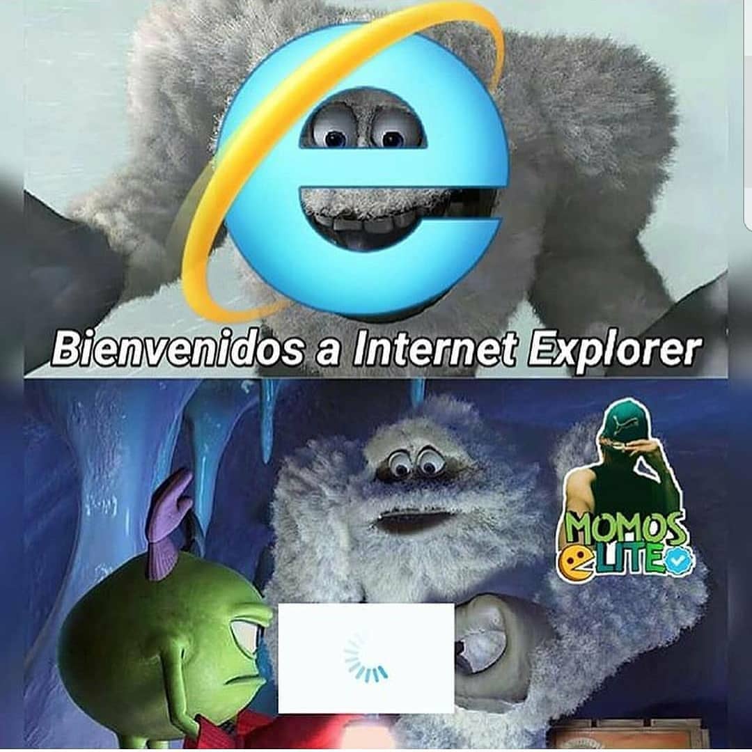 Bienvenidos a Internet Explorer.