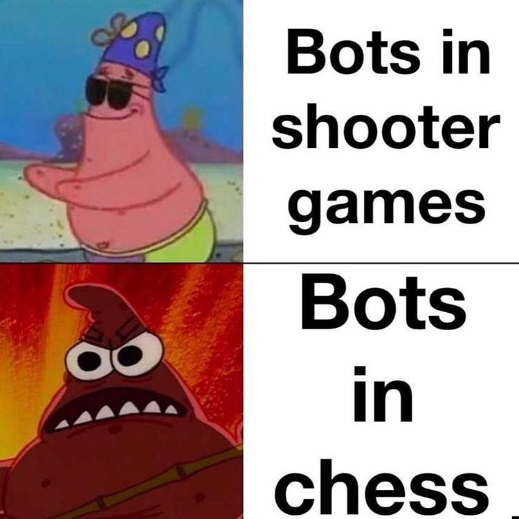 Bots in shooter games. Bots in chess.