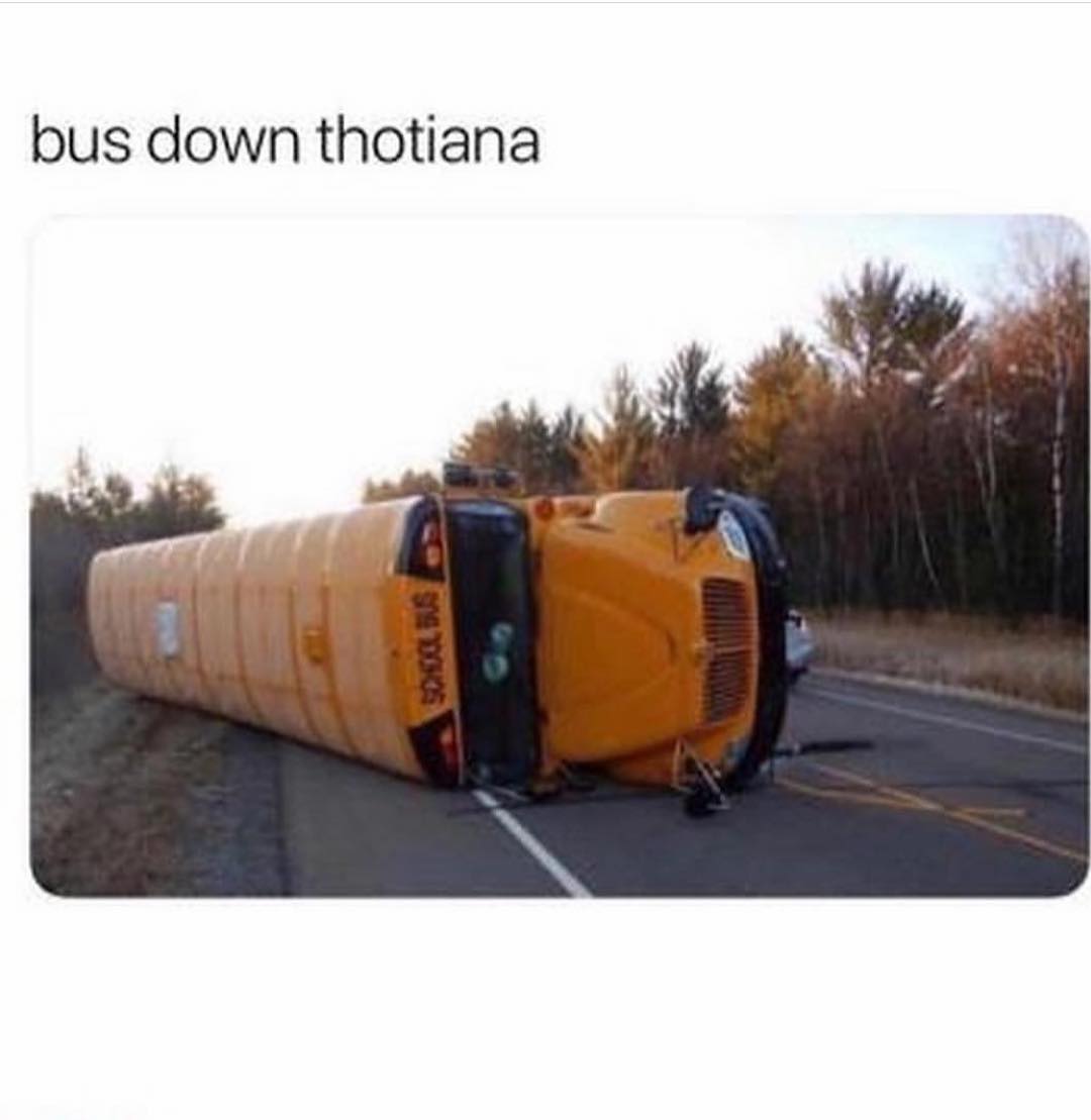 Bus down thotiana.