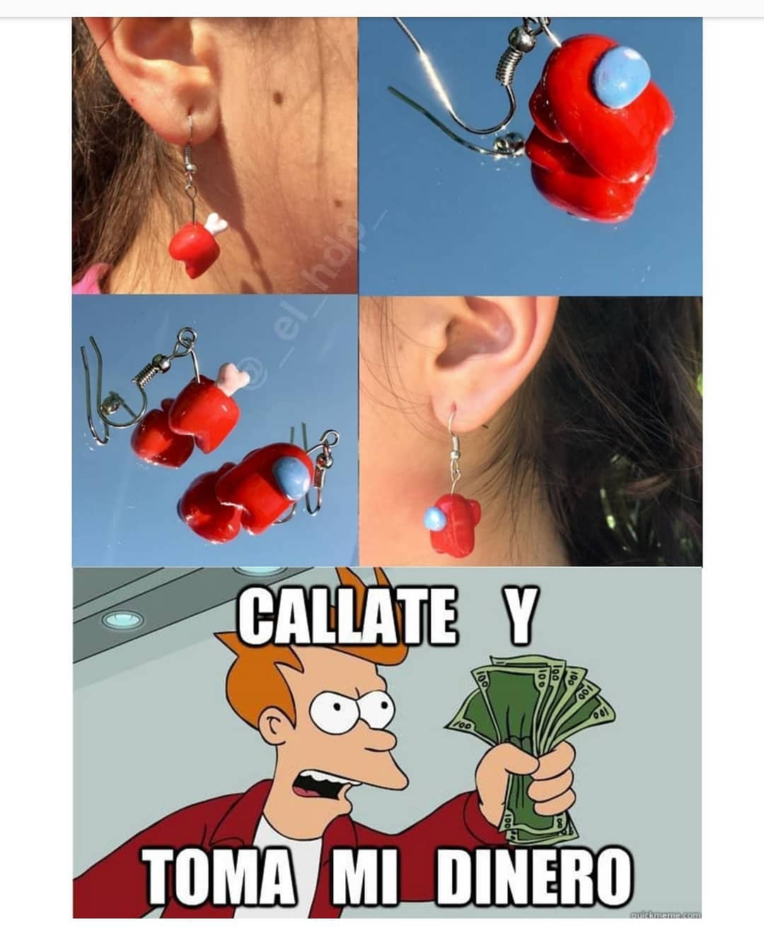 C llate Y Toma Mi Dinero Memes