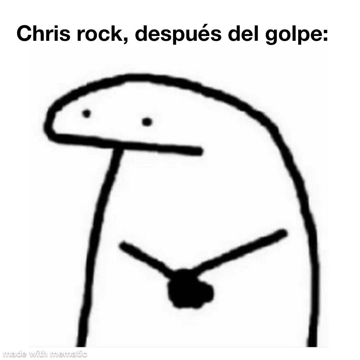 Chris rock, después del golpe: