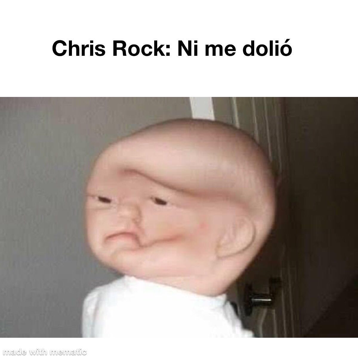 Chris Rock: Ni me dolió.