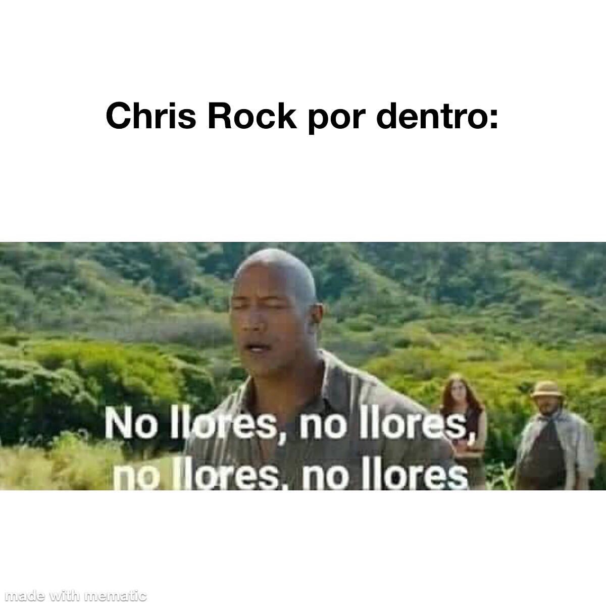Chris Rock por dentro: No llores, no llores, no llores, no llores.