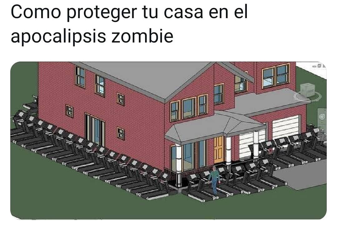 Como proteger tu casa en el apocalipsis de zombie.