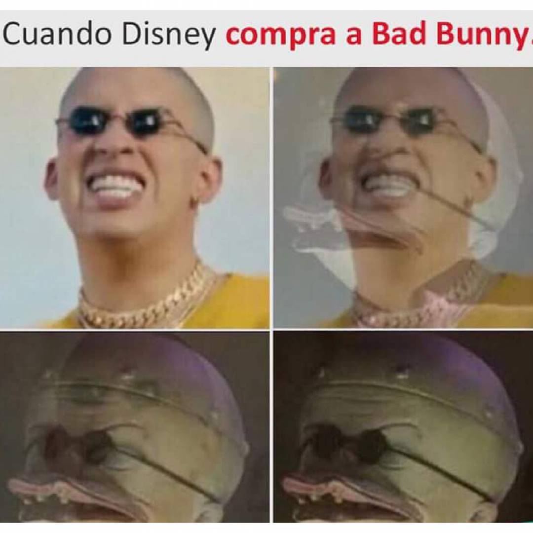 Cuando Disney compra a Bad Bunny.