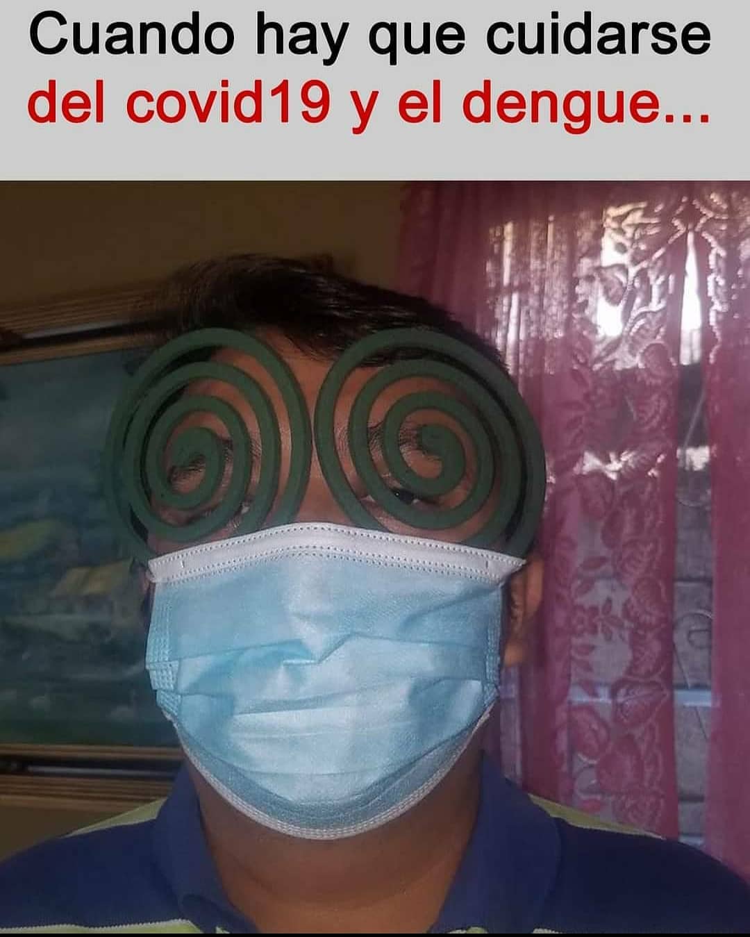 Cuando hay que cuidarse del covid19 y el dengue...