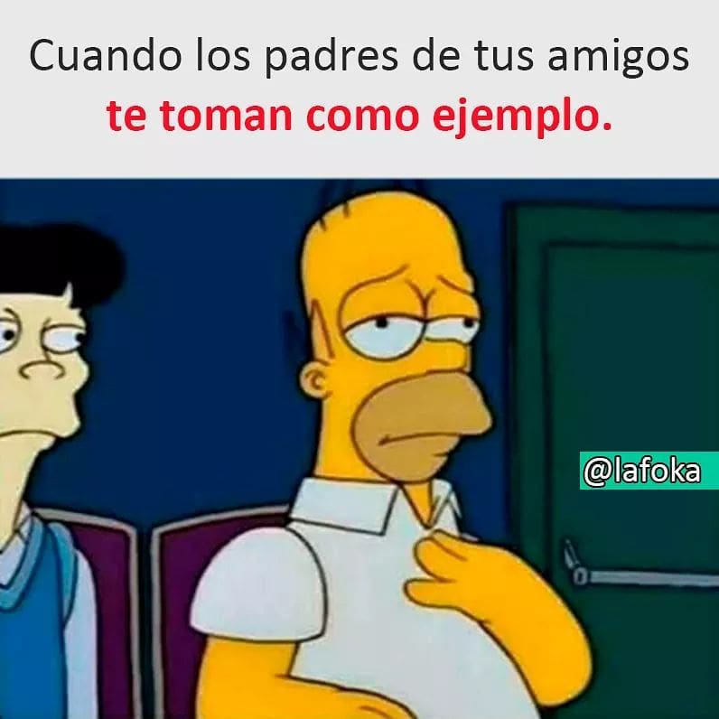 Cuando los padres de tus amigos te toman como ejemplo.