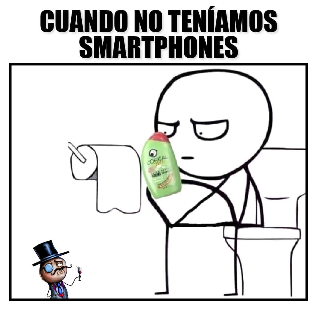 Cuando no teníamos smartphones.