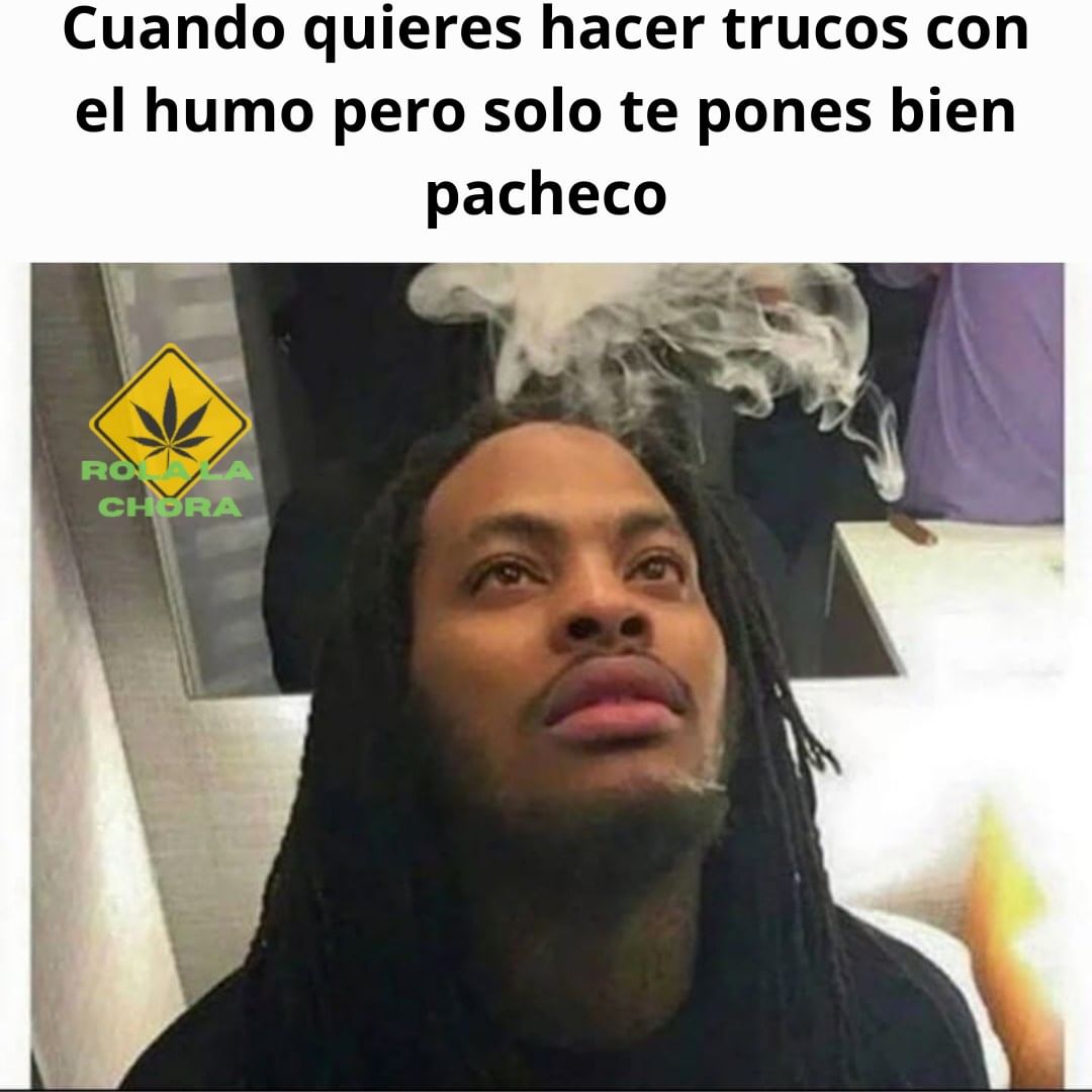 Cuando quieres hacer trucos con el humo pero solo te pones bien pacheco.