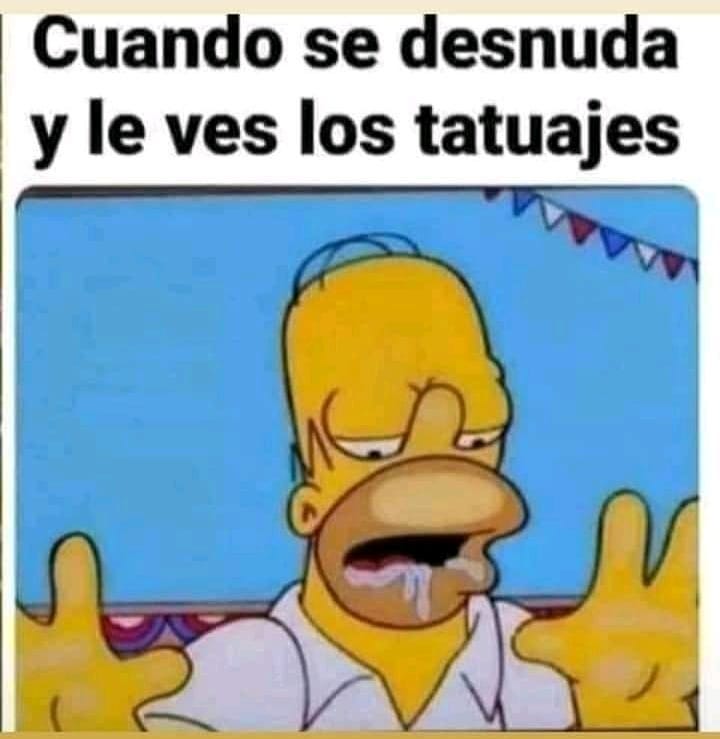 Cuando Se Desnuda Y Le Ves Los Tatuajes Memes