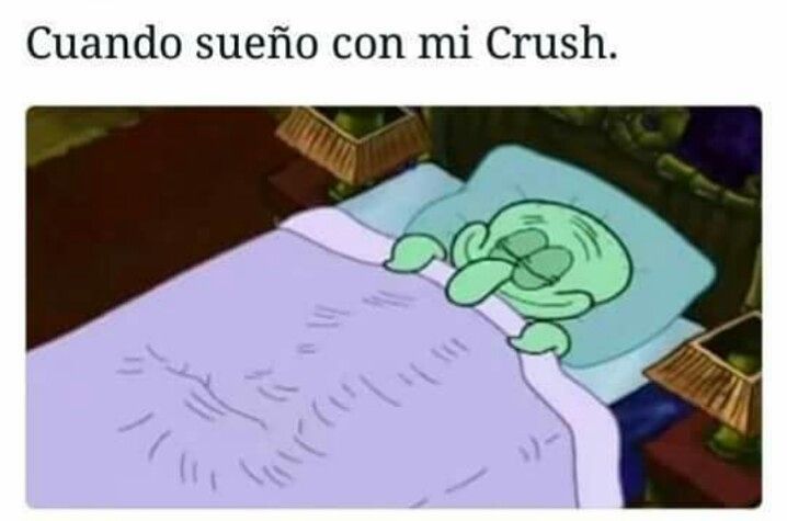Cuando sueño con mi Crush.