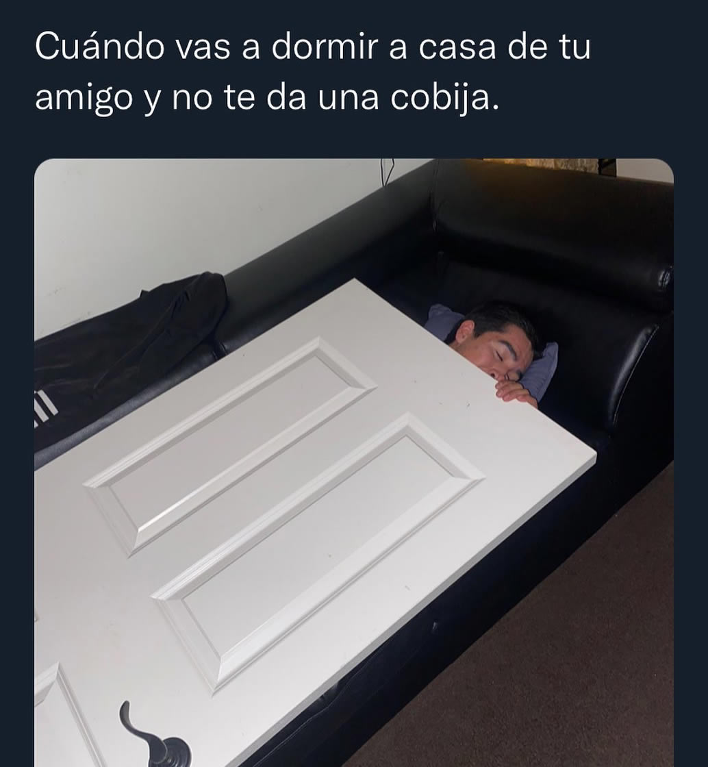 Cuando Vas A Dormir A Casa De Tu Amigo Y No Te Da Una Cobija Memes 4055