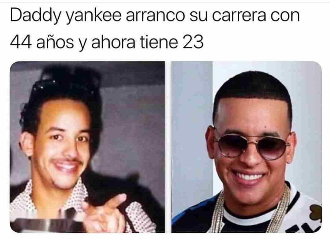 Daddy Yankee arrancó su carrera con 44 años y ahora tiene 23.