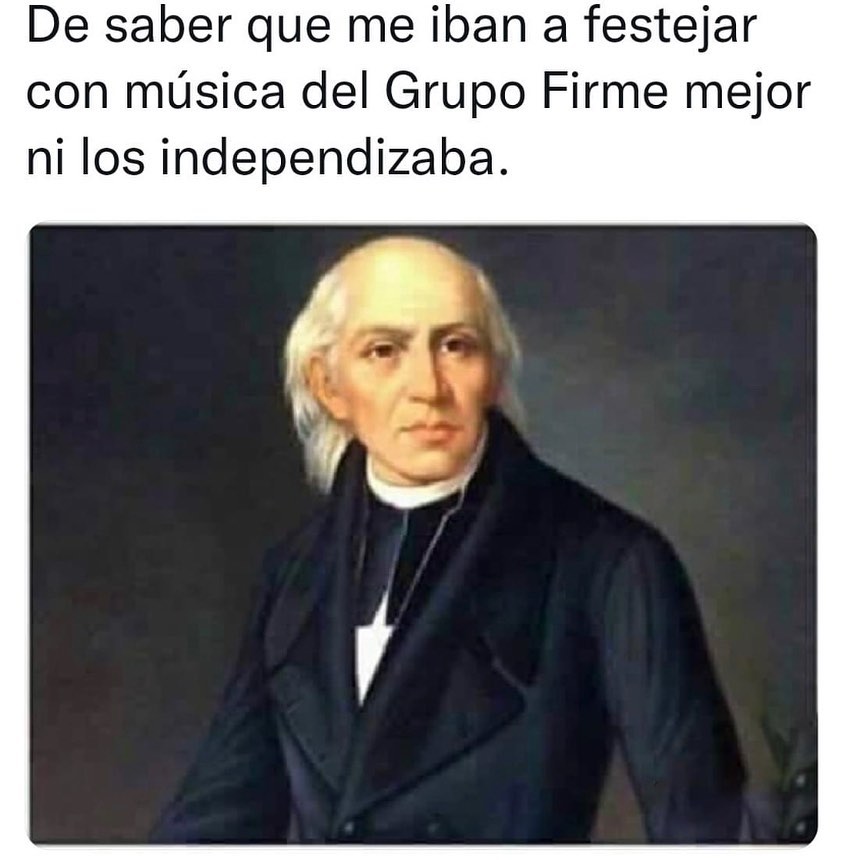 De saber que me iban a festejar con música del Grupo Firme mejor ni los independizaba.