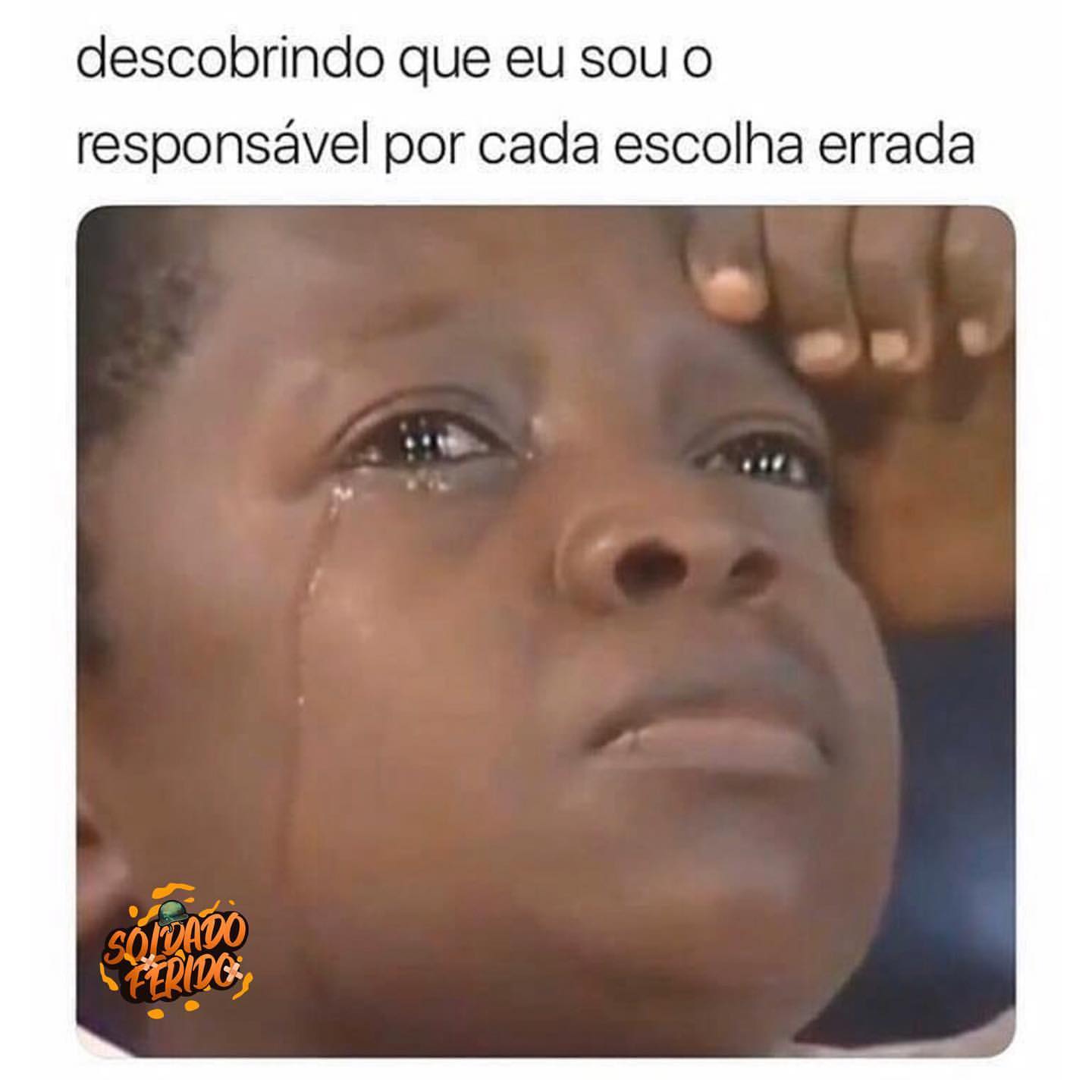 Descobrindo que eu sou o responsável por cada escolha errada.