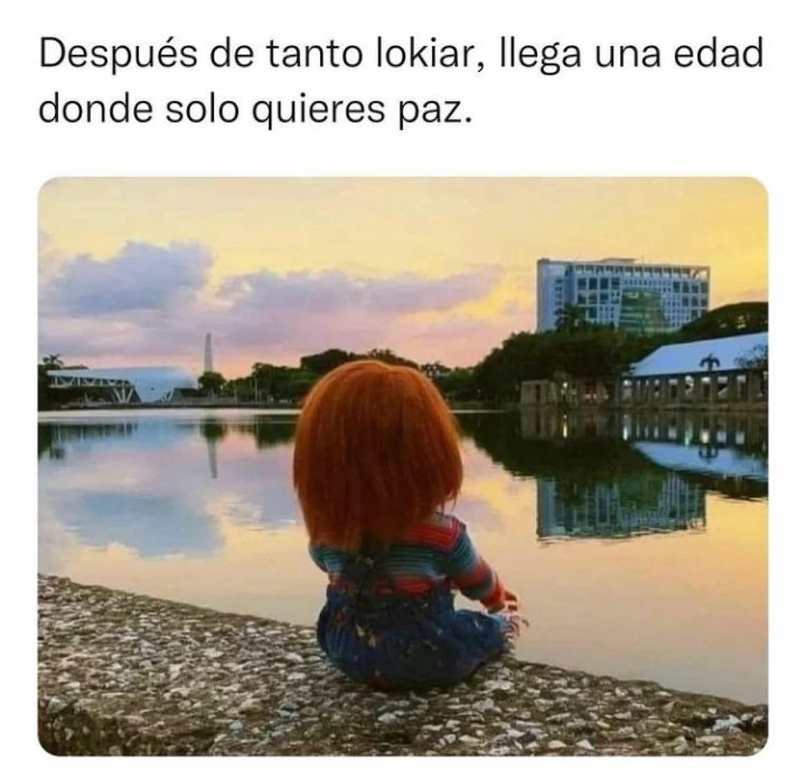 Después de tanto lokiar, llega una edad donde solo quieres paz.