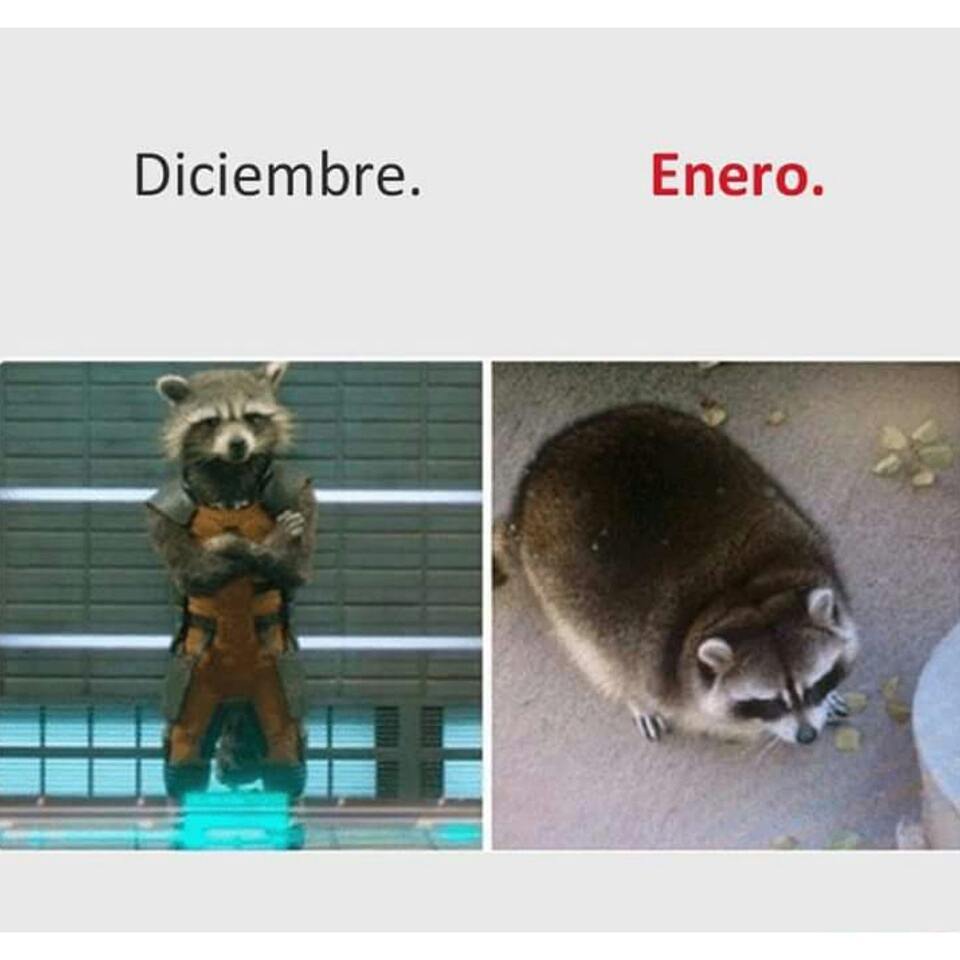 Diciembre. Enero.