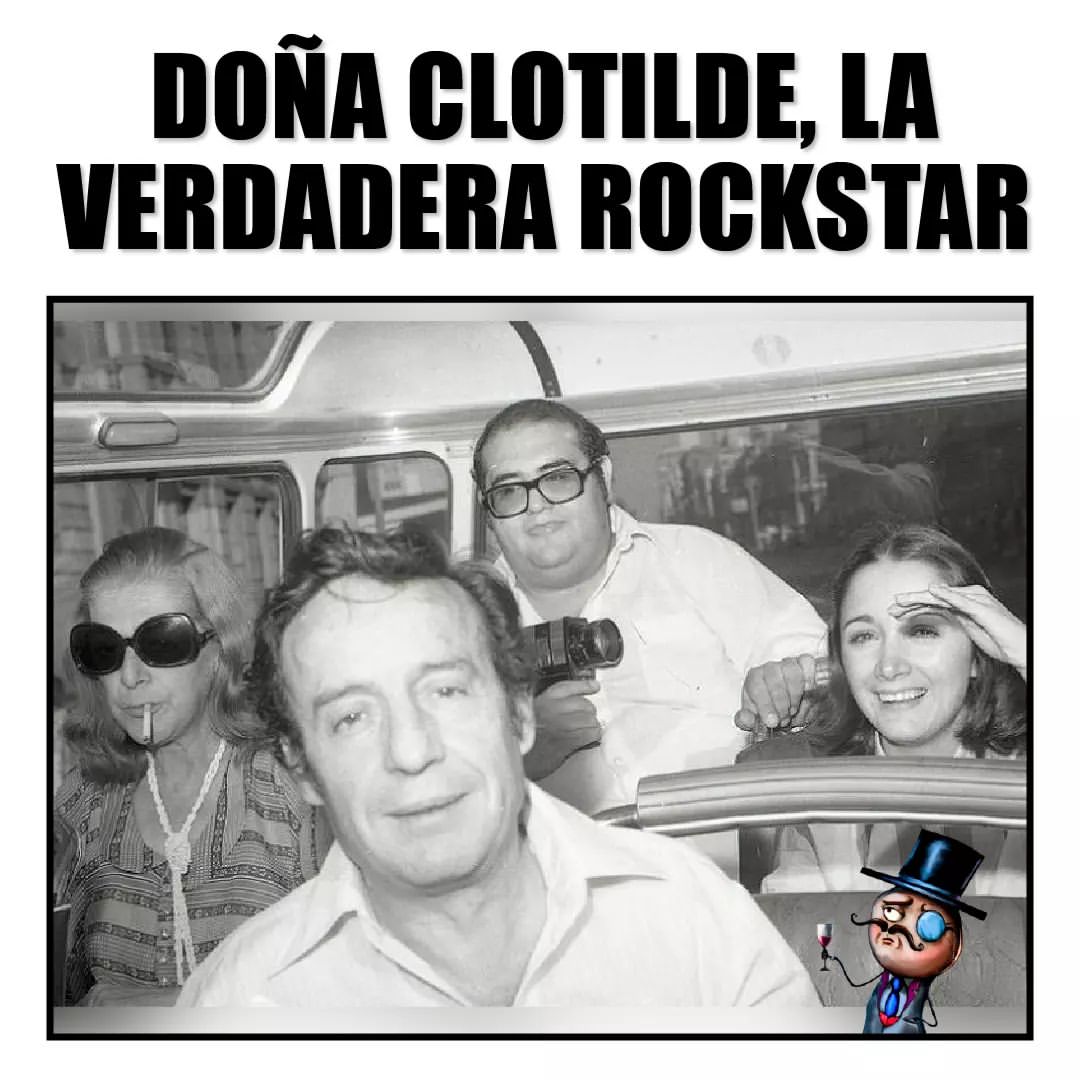 Doña Clotilde, la verdadera Rockstar.