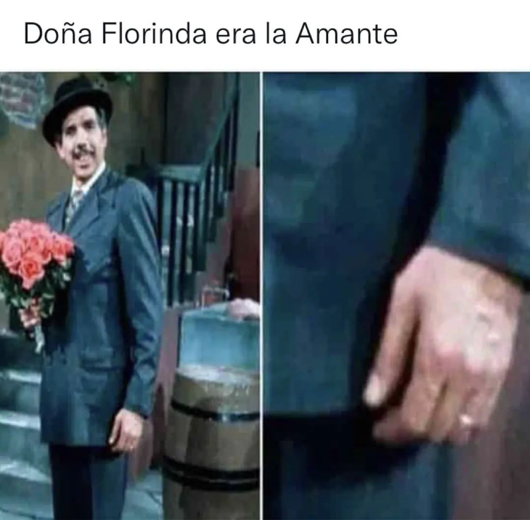 Doña Florinda era la Amante.