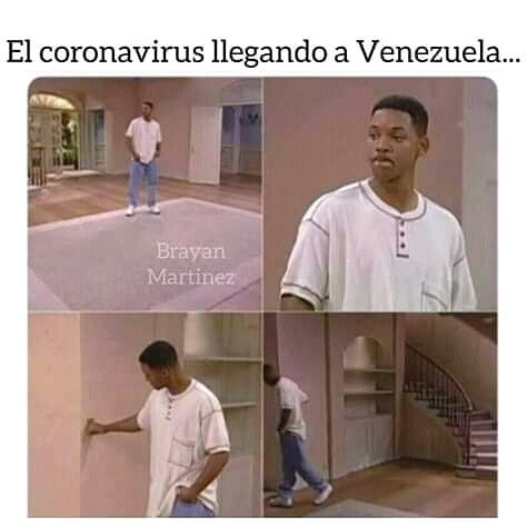 El coronavirus llegando a Venezuela...