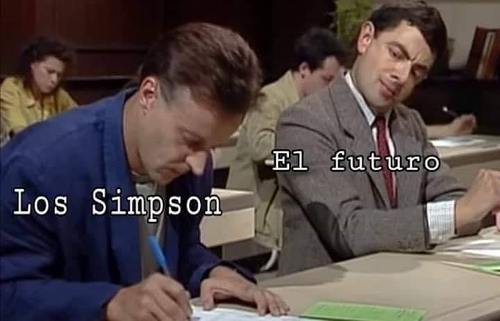 El futuro. / Los Simpson.
