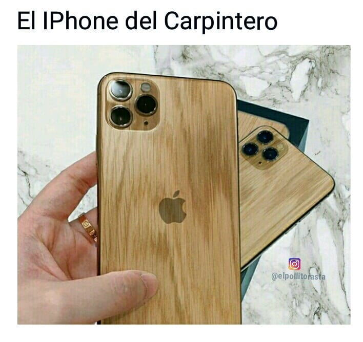 El IPhone del carpintero.
