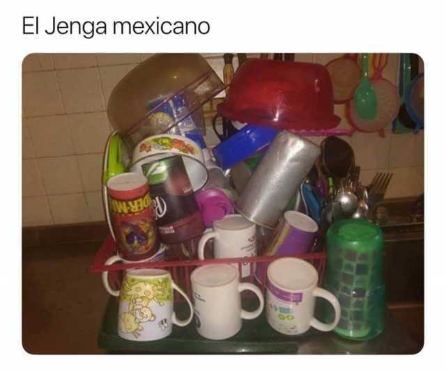 El Jenga mexicano.