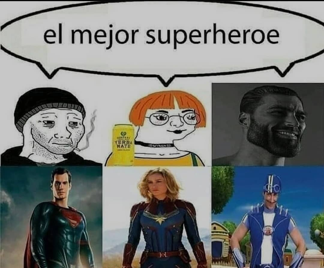 El mejor superheroe.