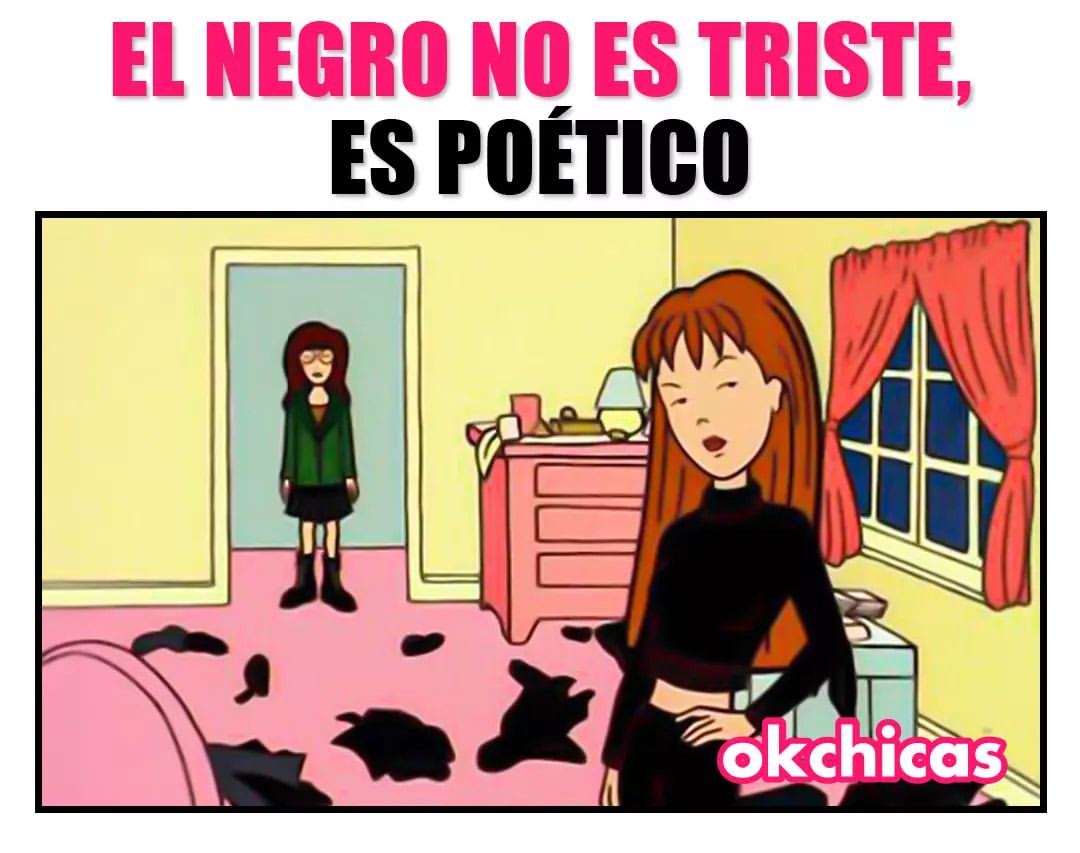 El negro no es triste, es poético.