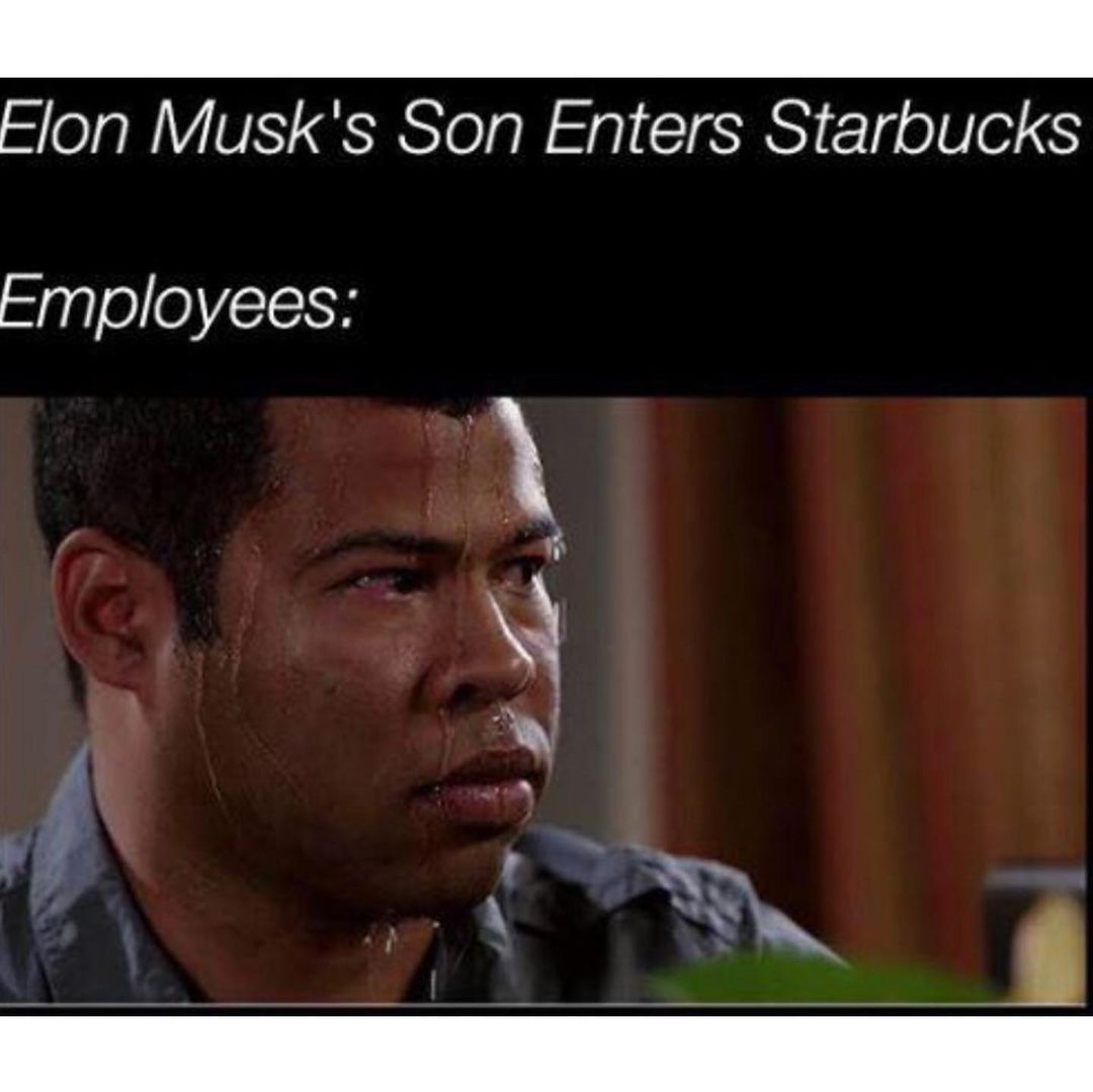 Elon Musk's Son Enters Starbucks. Employees: