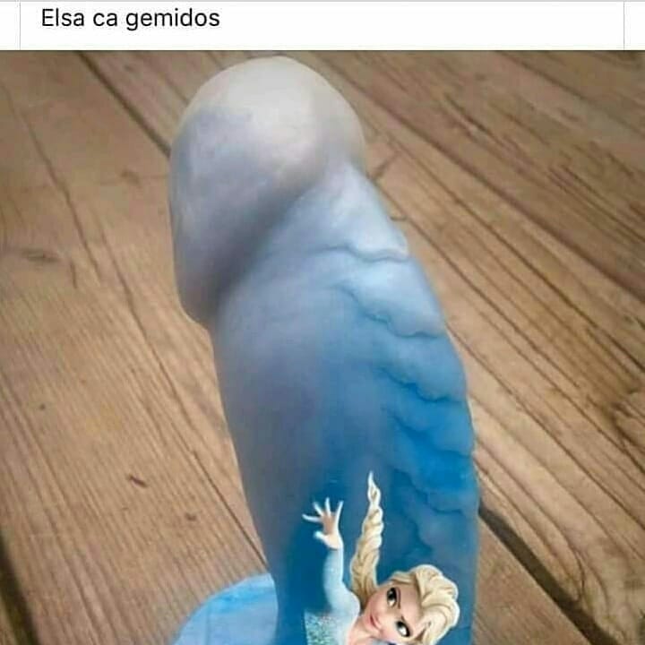 Elsa ca gemidos.