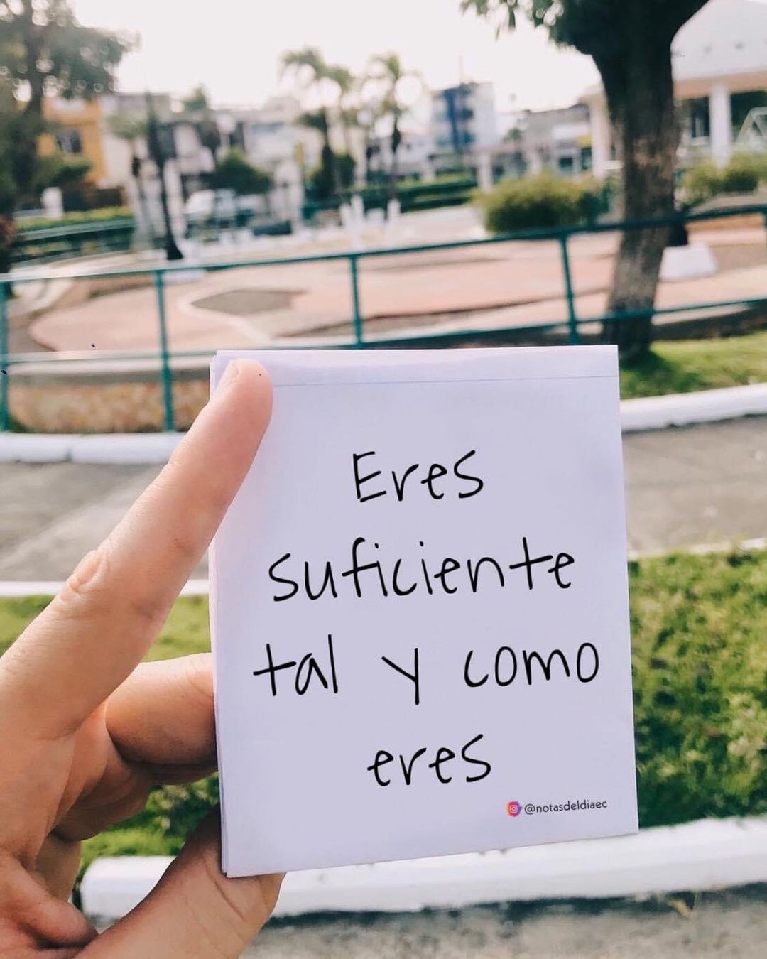 Eres suficiente tal y como eres.